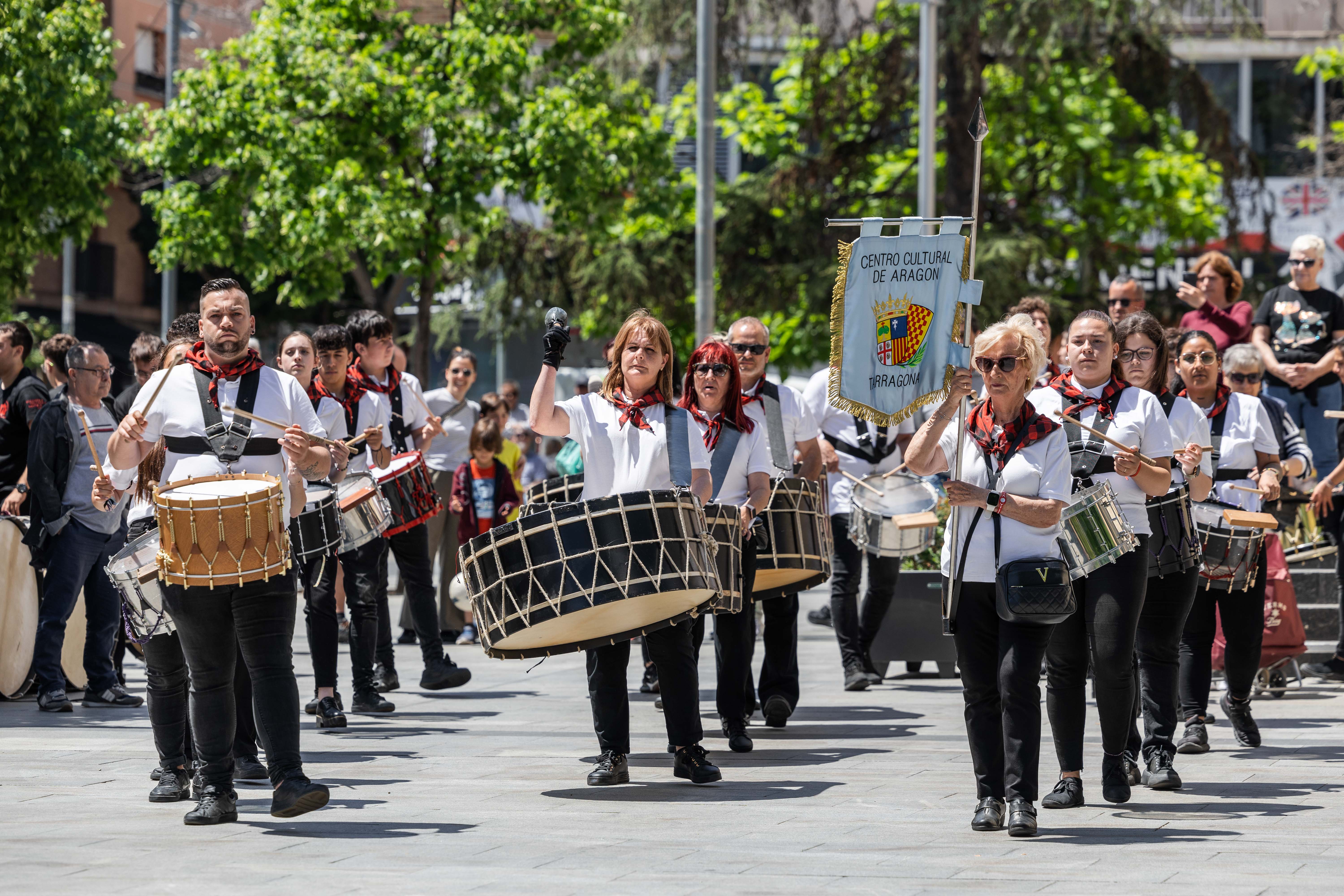 XVII Trobada de Tambors de la Casa de Aragón de Cerdanyola. FOTO: Arnau Padilla