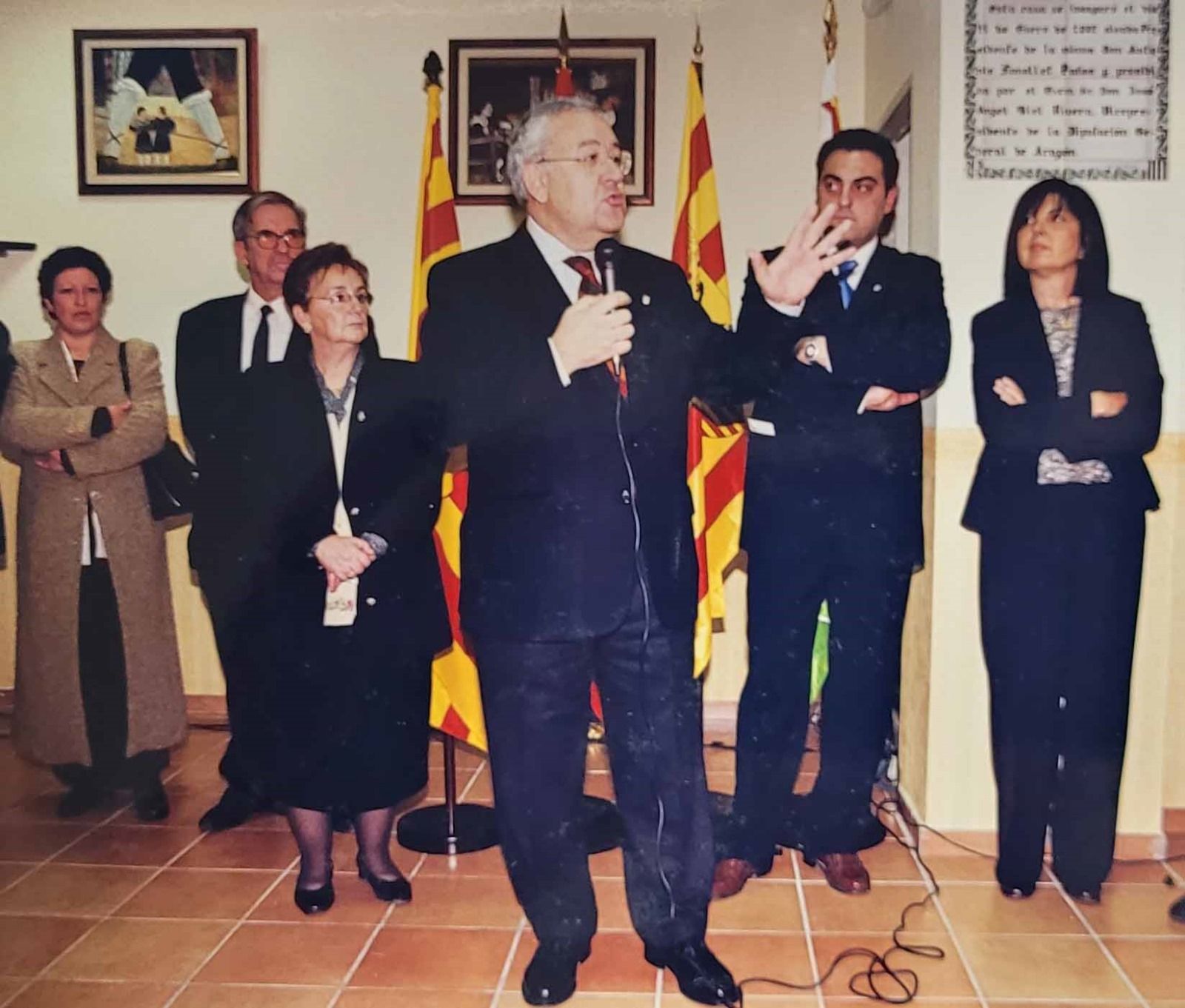 Inauguració de la seu de la Casa de Aragón de Cerdanyola. FOTO: Cedida Inauguració de la seu de la Casa de Aragón de Cerdanyola. FOTO: Cedida