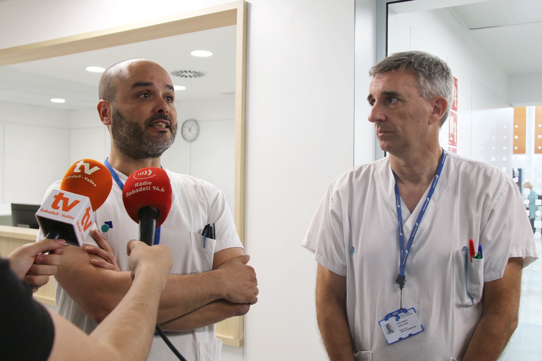 Roda de premsa de presentació de la nova Unitat de Curta Estada a Urgències. FOTO: Parc Taulí Roda de premsa de presentació de la nova Unitat de Curta Estada a Urgències. FOTO: Parc Taulí