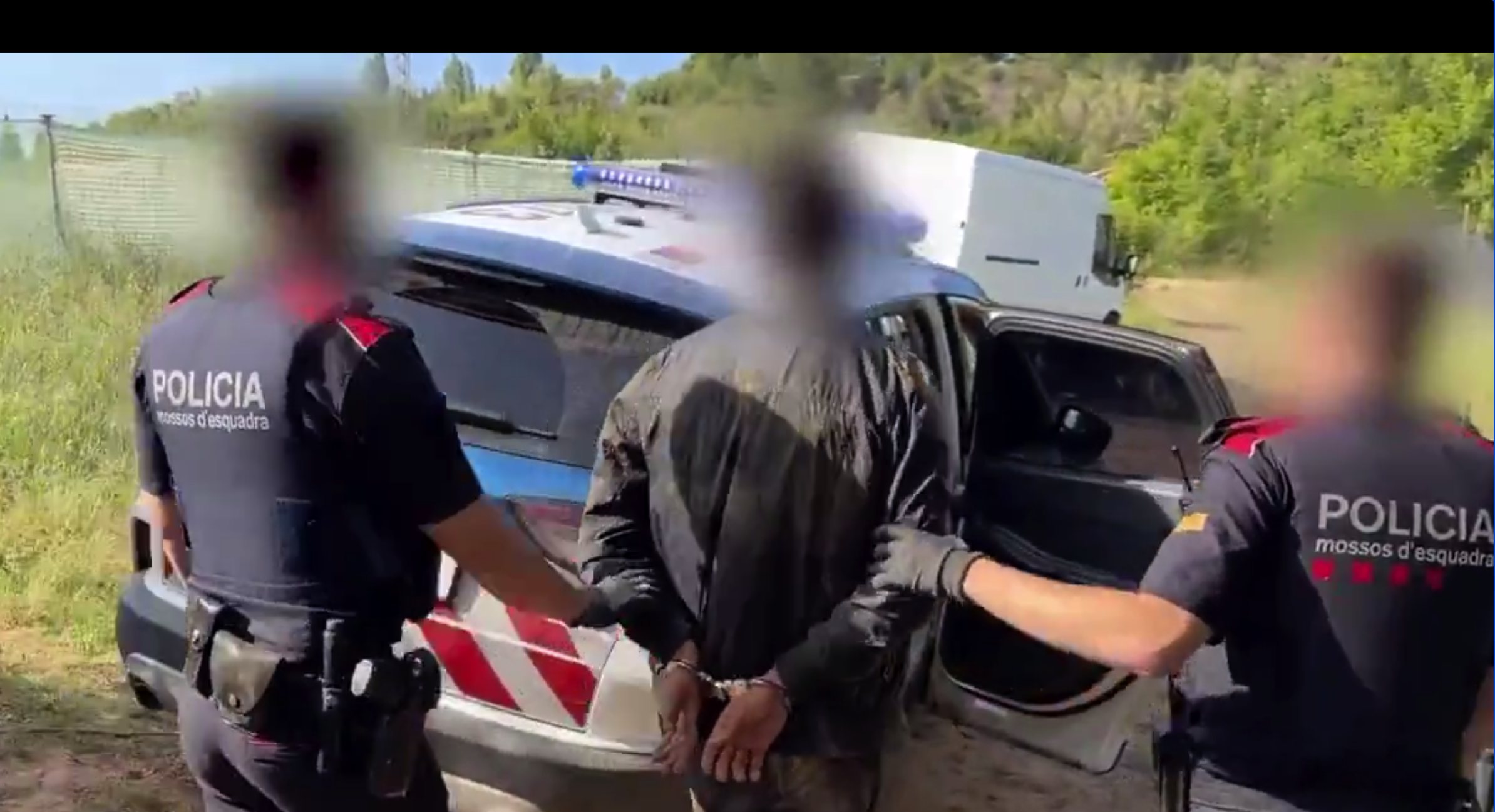 Els Mossos van detenir sis persones d’entre 20 i 35 anys. FOTO: Mossos d'Esquadra