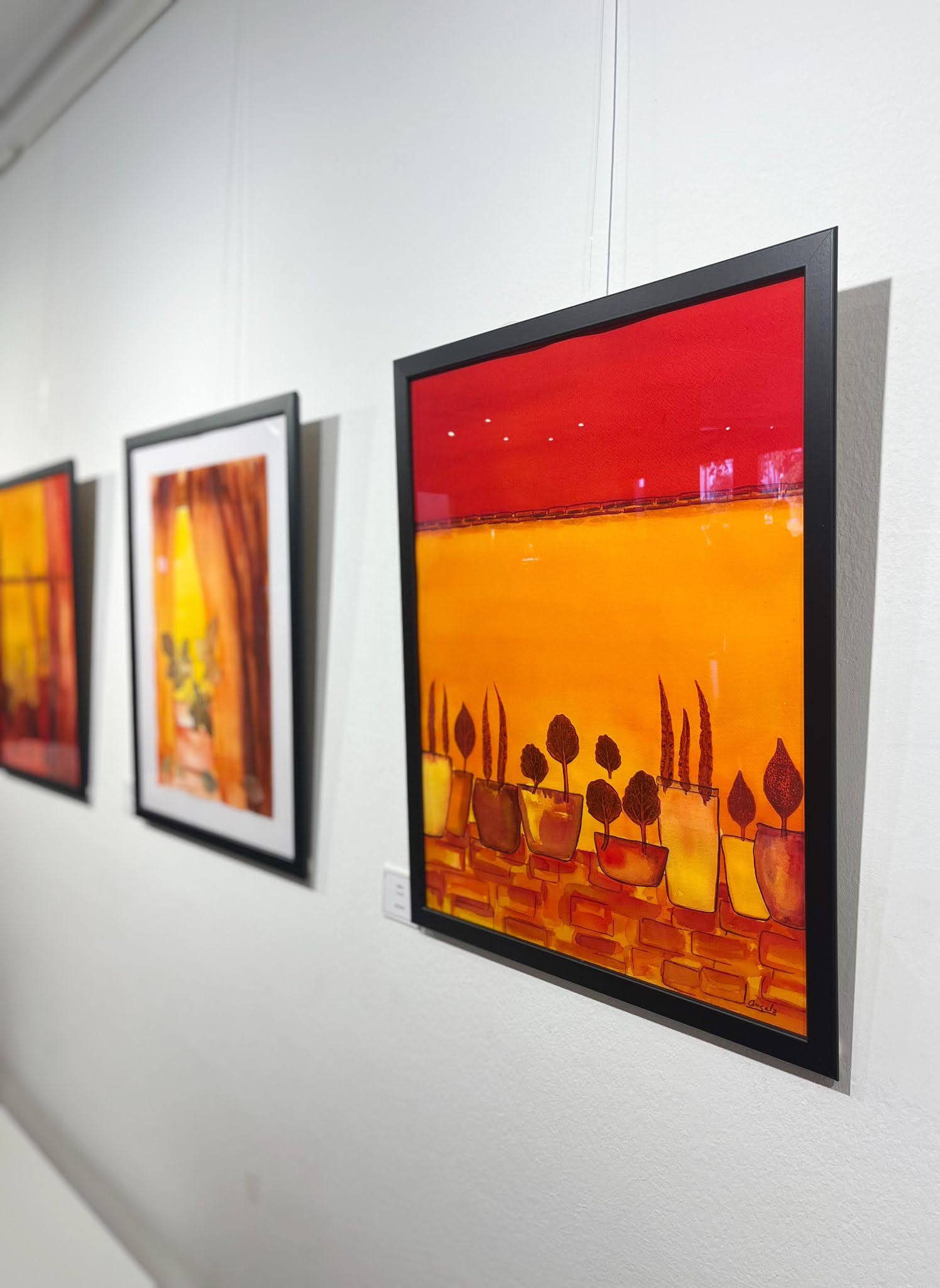 Obra de l'artista Àngels Font Guiteras. FOTO: Cedida Obra de l'artista Àngels Font Guiteras. FOTO: Cedida
