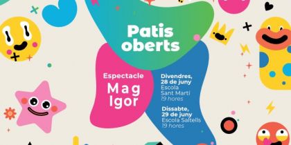 Cartell Inauguració Patis Oberts estiu 2024. FOTO: Cedida Cartell Inauguració Patis Oberts estiu 2024. FOTO: Cedida