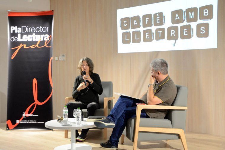 Una edició anterior del Cafè amb Lletres. FOTO: Arxiu