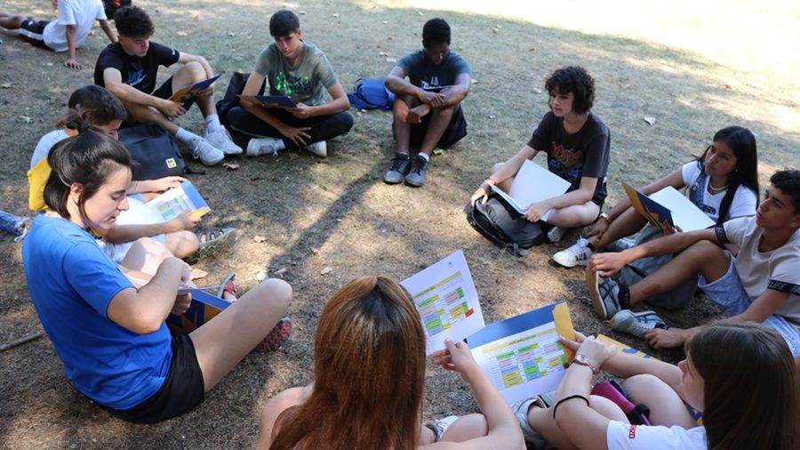Estudiants d'ESO participen a la 21a edició del Campus Ítaca FOTO: UAB