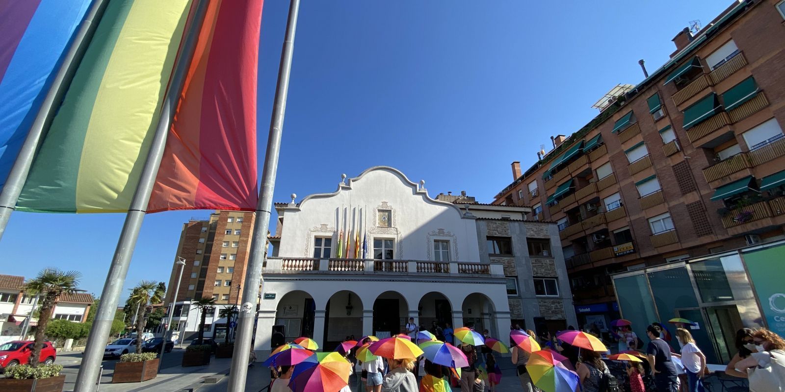 Dia de l'Alliberament LGTBI a Cerdanyola. FOTO Arxiu Dia de l'Alliberament LGTBI a Cerdanyola. FOTO Arxiu