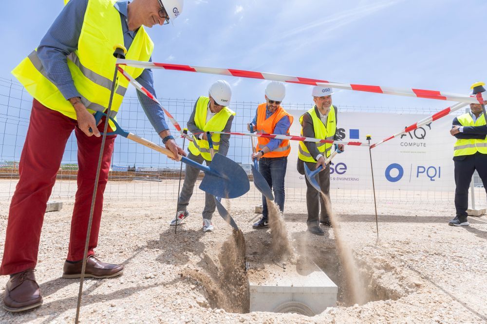 1a pedra aq comptue data center campus. FOTO: Ajuntament