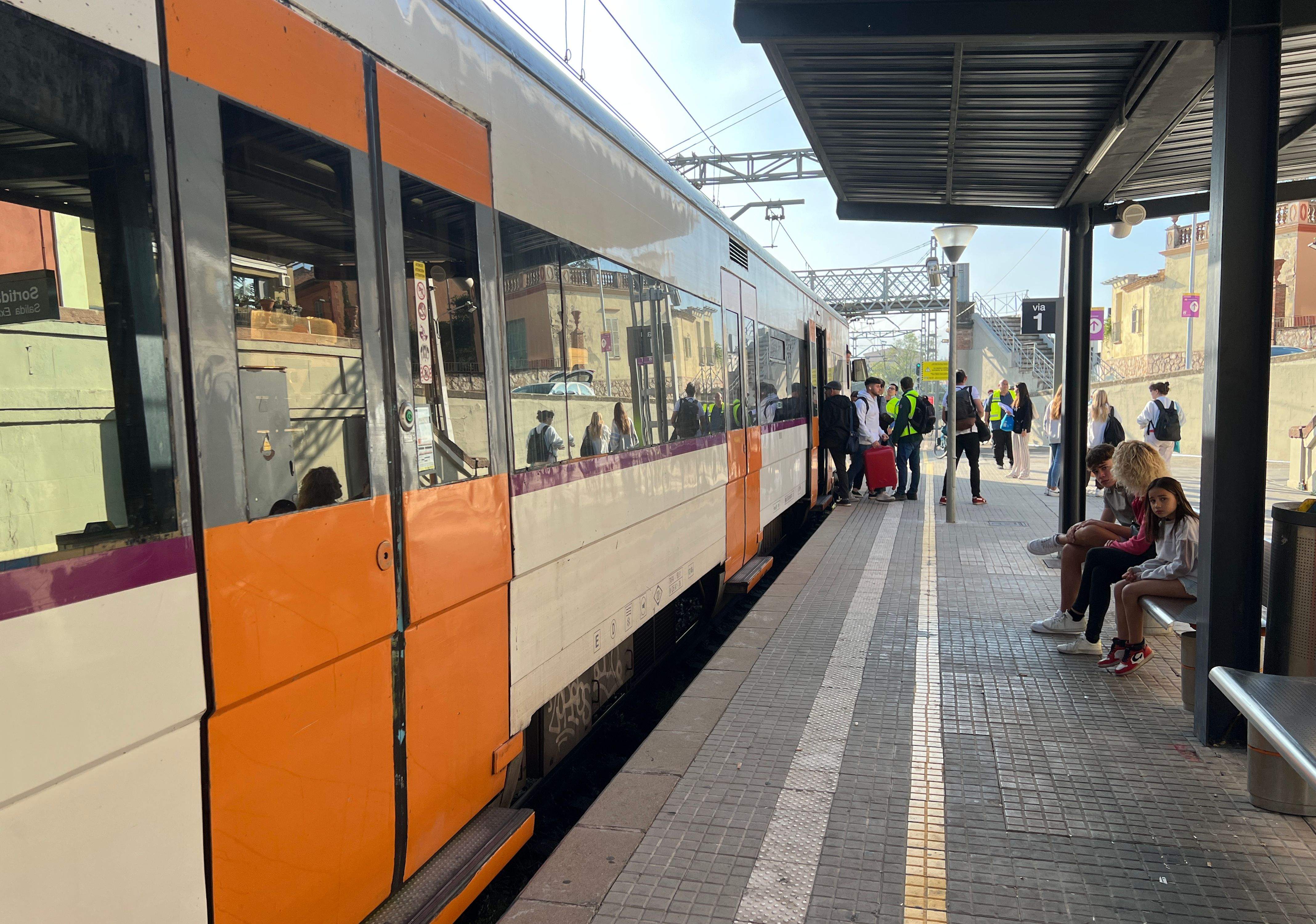 Estació de Rodalies RENFE. FOTO: ACN 