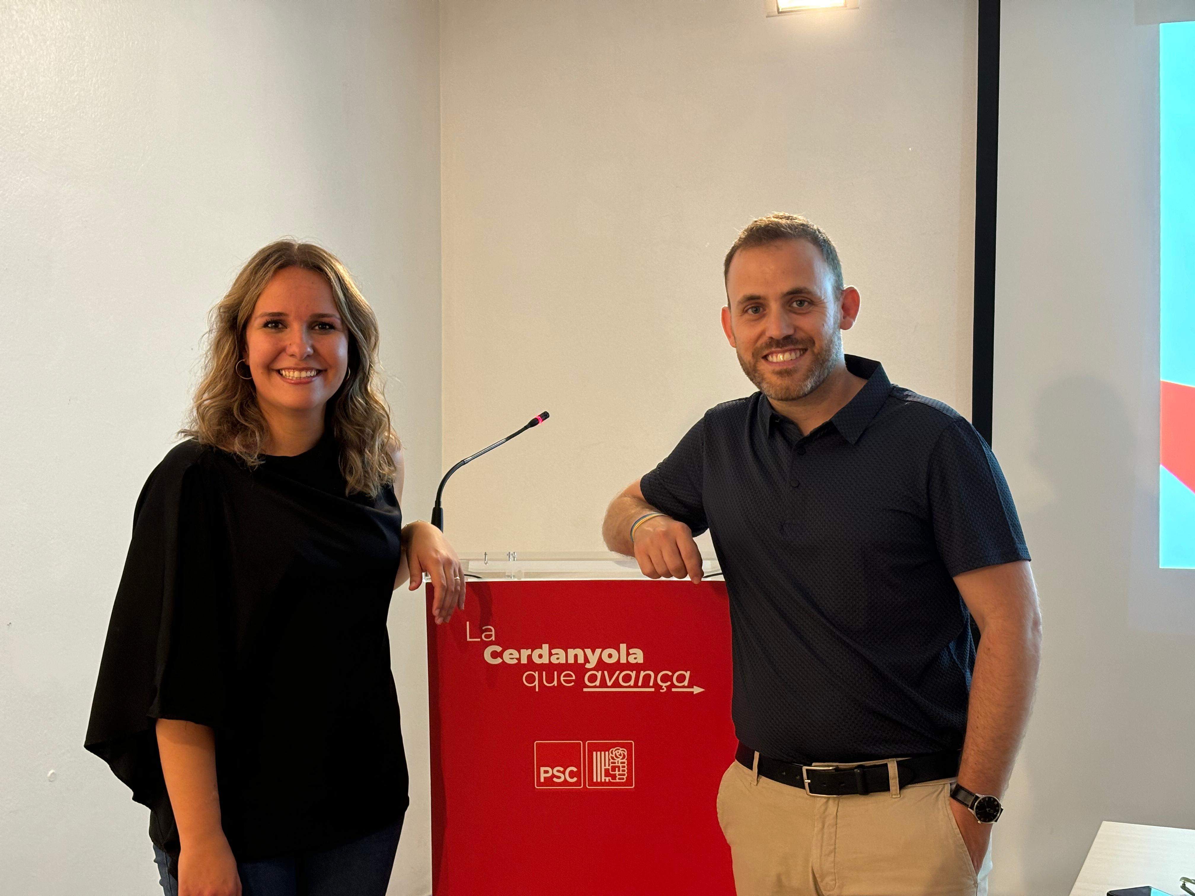 Relleu d'Alexandra Moreno a Carlos Cordón. FOTO: Cedida