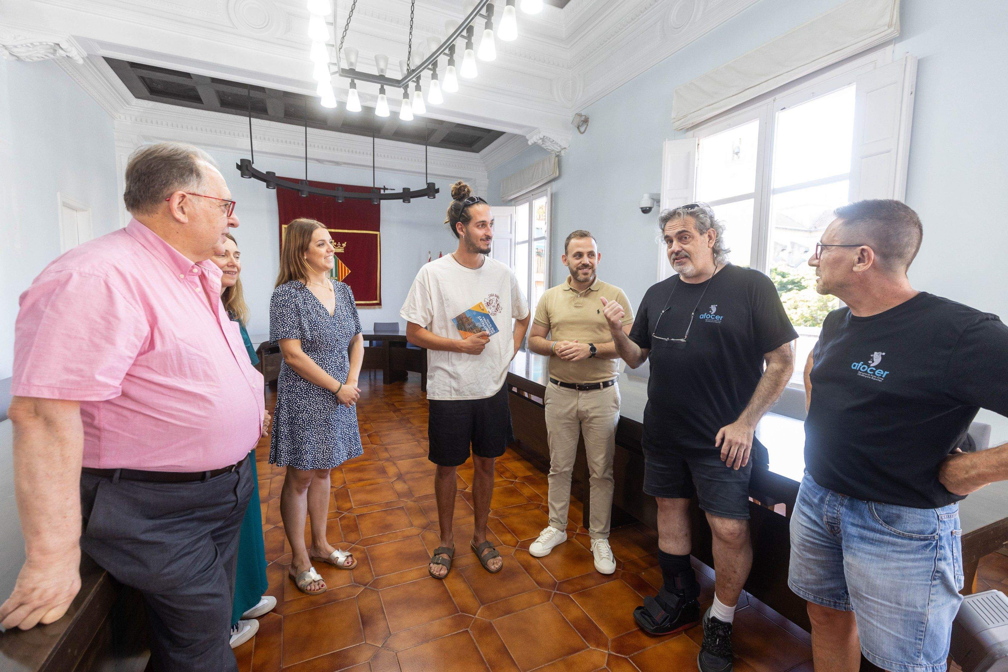 Entrega del primer premi 3r Concurs Fotogràfic d'Instagram Alliberament LGTBIQ+. FOTO: Ajuntament