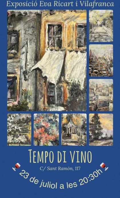 Cartell Tempo di Vino. FOTO: Cedida Cartell Tempo di Vino. FOTO: Cedida