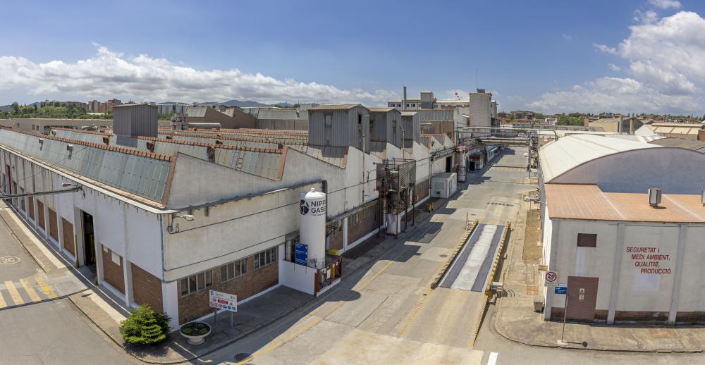 Planta d'Ercros a Cerdanyola. FOTO: Ercros Planta d'Ercros a Cerdanyola. FOTO: Ercros
