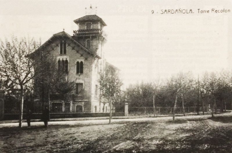 Torre Recolons. FOTO: Arxiu Escursell Torre Recolons. FOTO: Arxiu Escursell