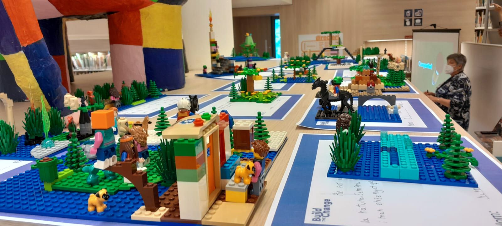 Una exposició de LEGO. FOTO: Ajuntament de Cerdanyola 