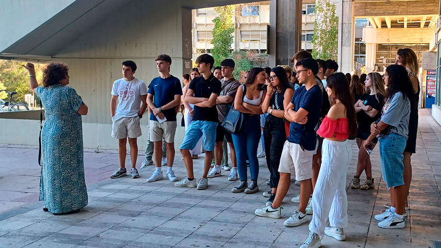 Benvinguda nous estudiants. FOTO: Universitat Autònoma de Barcelona