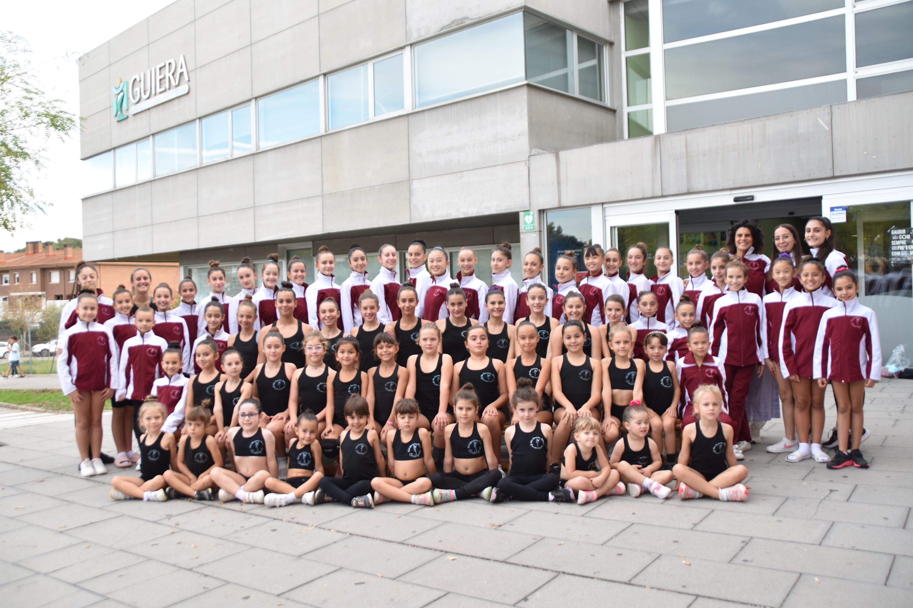 Equip de Gimnàstica Ritmica. FOTO: Cedida