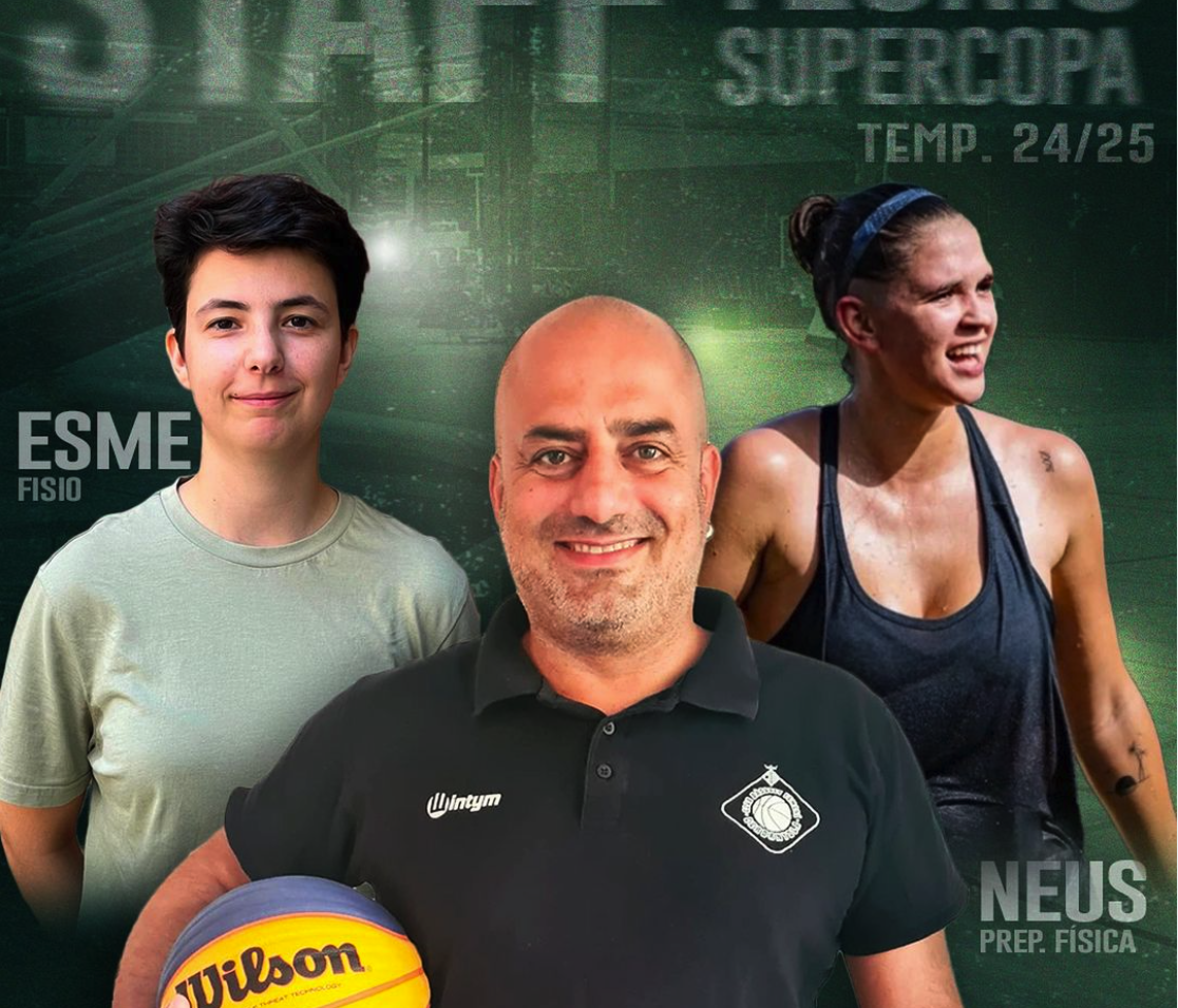 Nou equip tècnic del CBF Cerdanyola. FOTO: CBF Cerdanyola