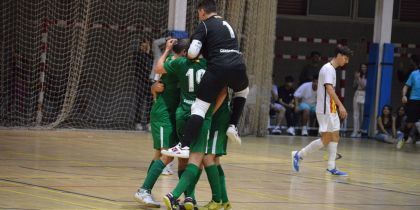 El Cerdanyola FC de futsal arrenca temporada com a local. FOTO: Nora MO