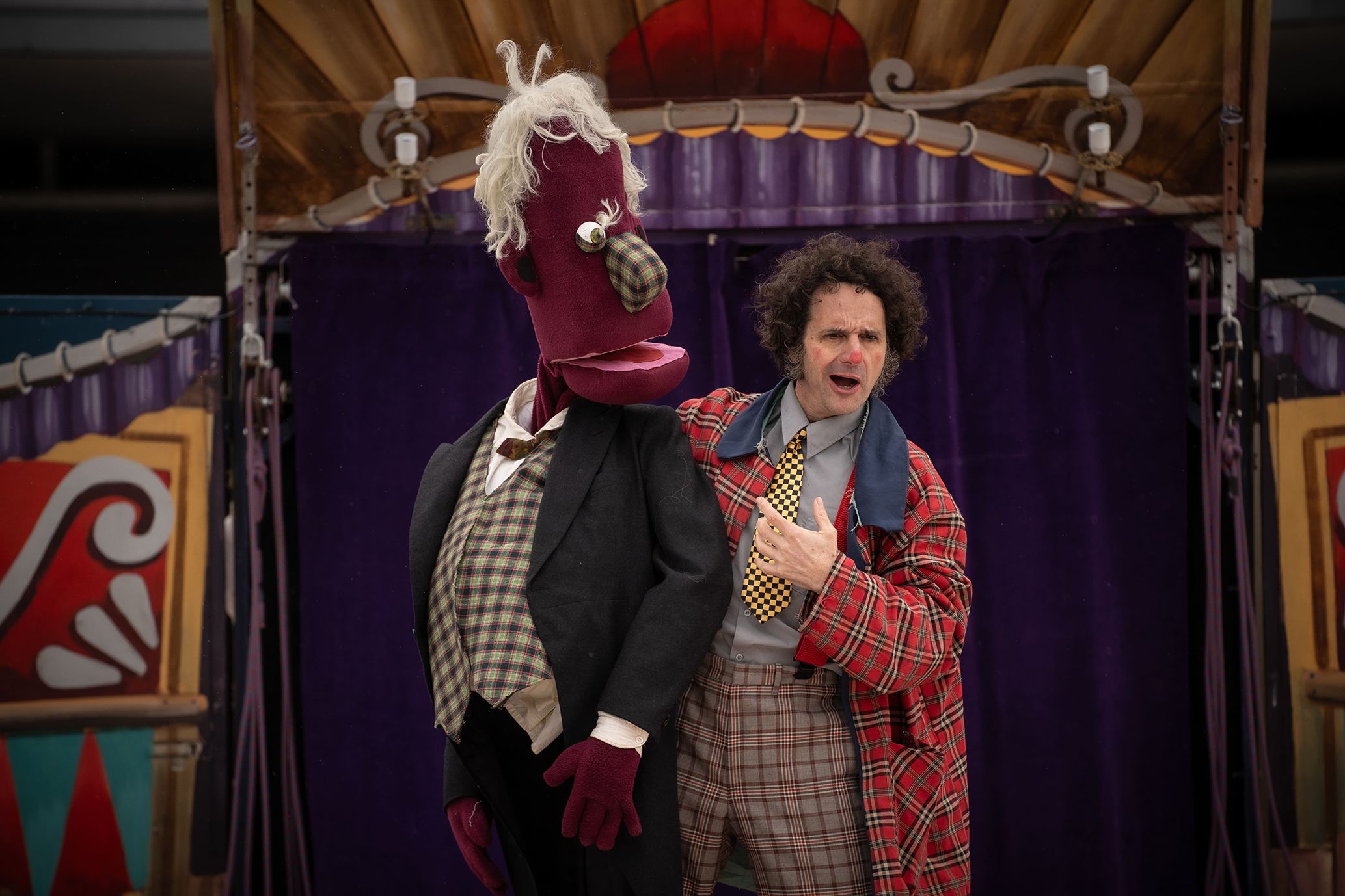 Espectacle 'La rulot dels Treffen', de la companyia Ton Muntané. FOTO: Cedida Espectacle 'La rulot dels Treffen', de la companyia Ton Muntané. FOTO: Cedida