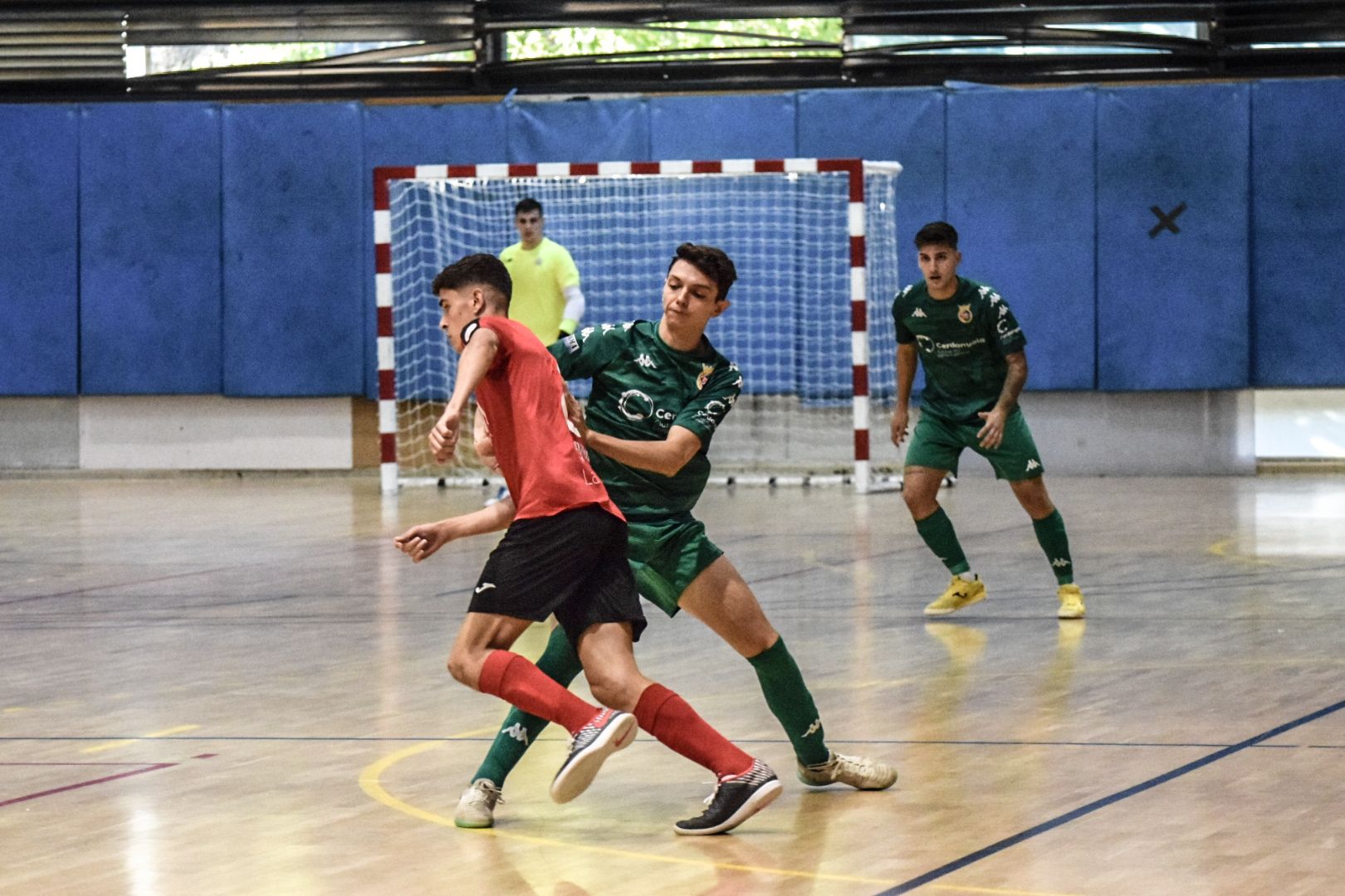 Darrer partit del futbol sala del Cerdanyola FC en imatges. FOTO: Marc Mata