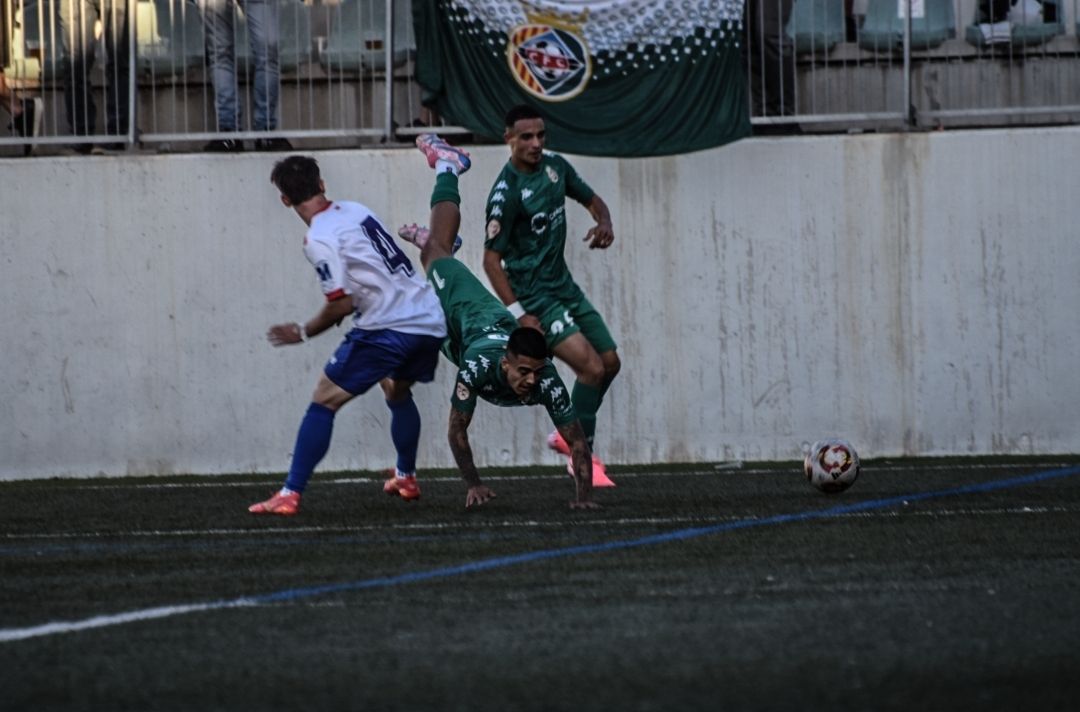 El Cerdanyola suma 1 punt més davant el Mollerussa. FOTO: Marc Mata