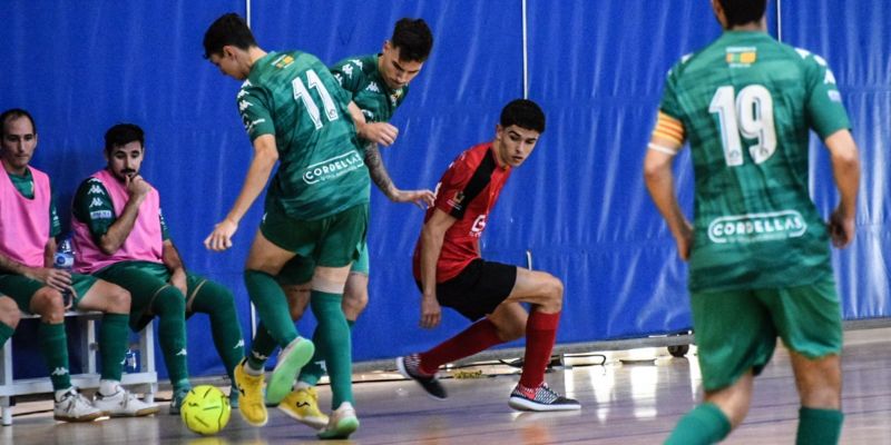Partit del futbol sala del Cerdanyola FC contra el Mataró al Guiera. FOTO Marc Mata