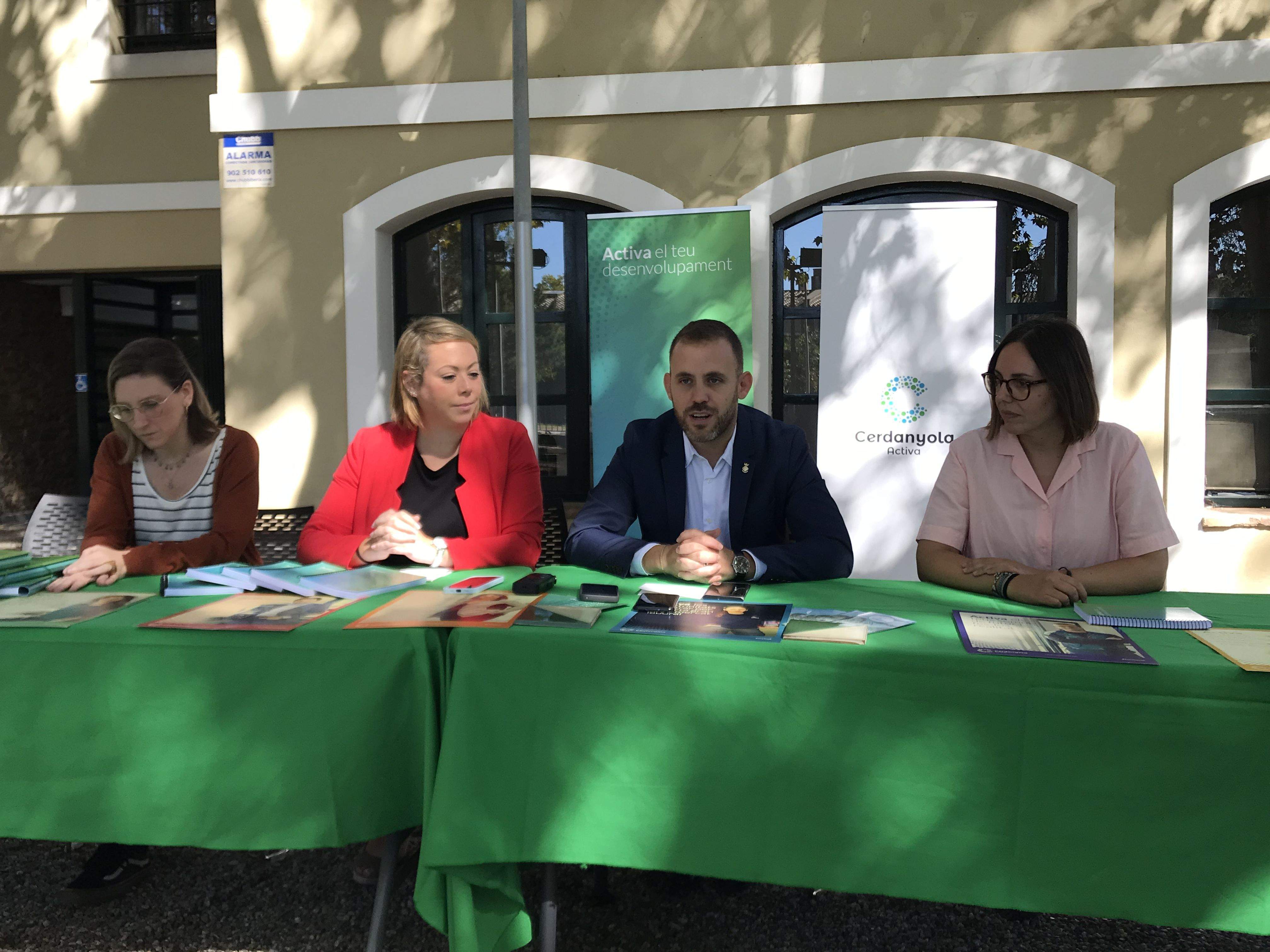 Presentació de Cerdanyola Activa a la Masia de Can Serraparera. FOTO: Guillem Barrera