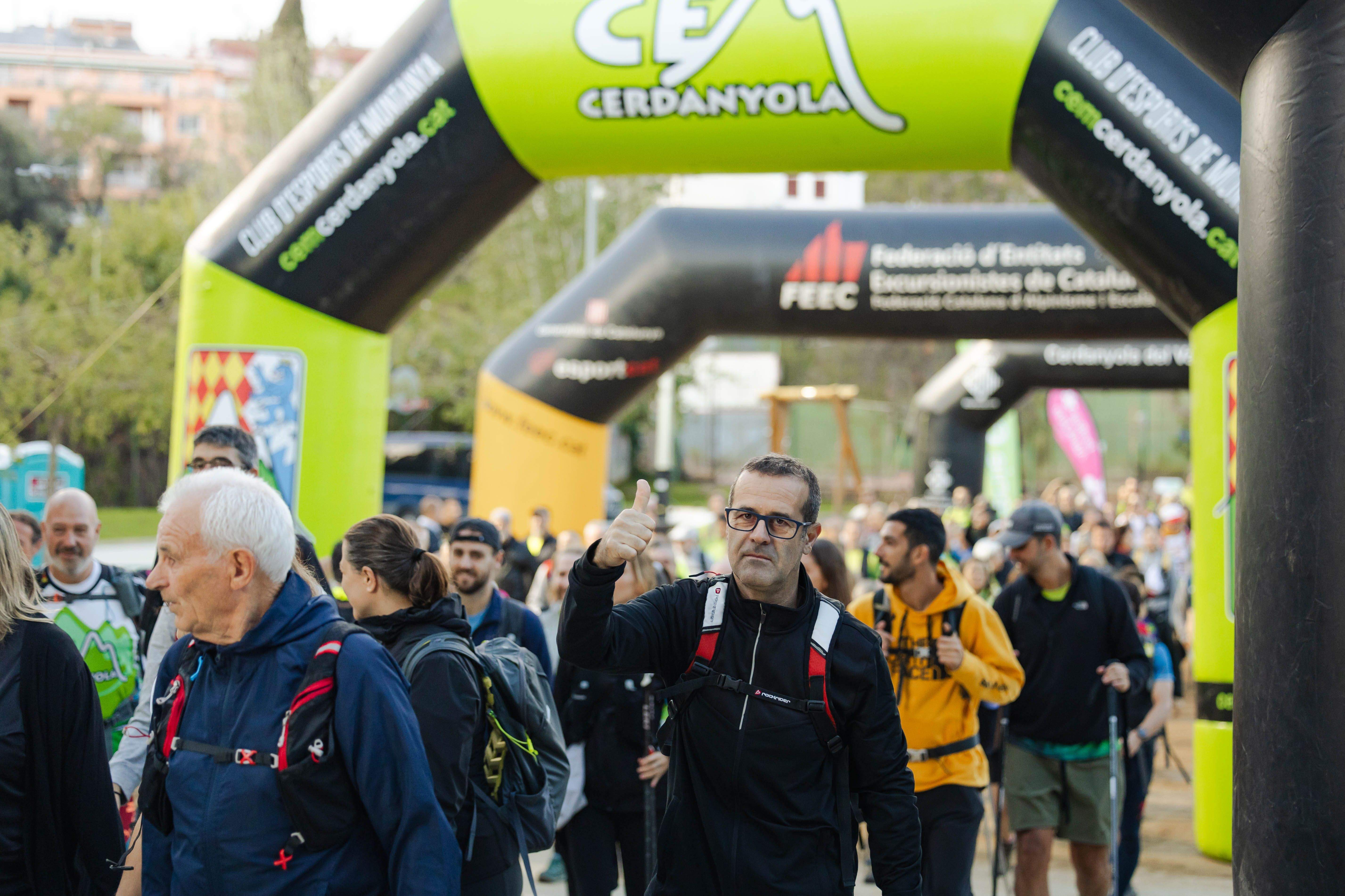 Èxit de participació a la Som Vallès Trail. FOTO: Arnau Padilla  Èxit de participació a la Som Vallès Trail. FOTO: Arnau Padilla