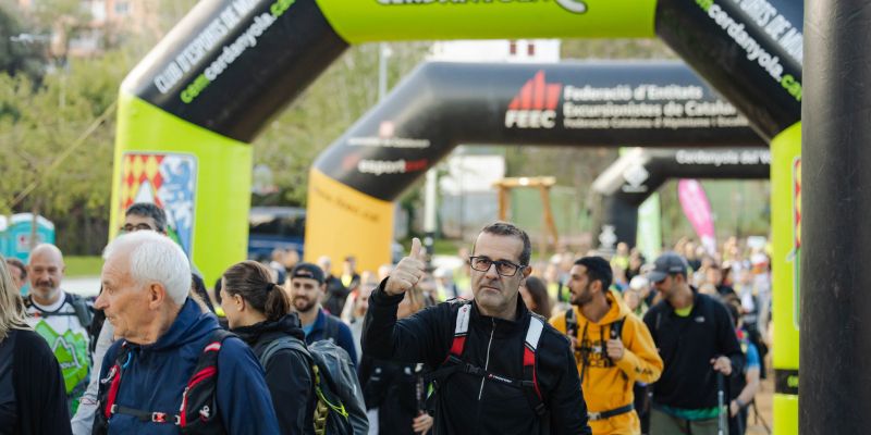 Èxit de participació a la Som Vallès Trail. FOTO: Arnau Padilla Èxit de participació a la Som Vallès Trail. FOTO: Arnau Padilla