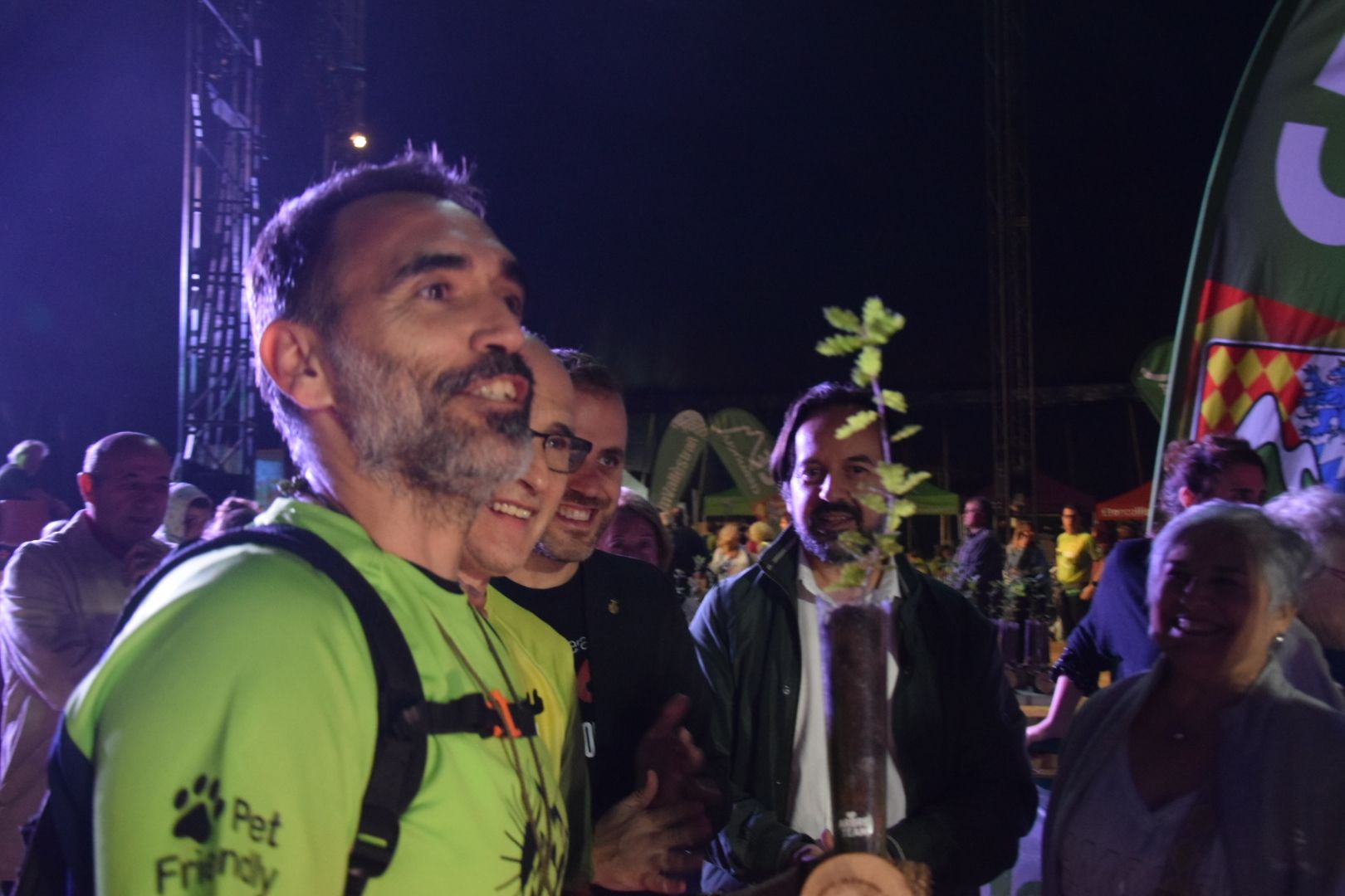 L'arribada va ser al vespre a Can Xarau. FOTO: Marc Mata 