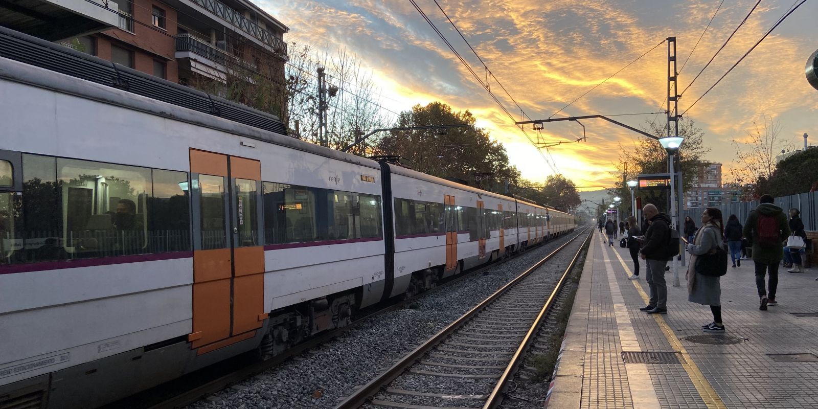 Estació Rodalies de Cerdanyola. FOTO: Nora MO Estació Rodalies de Cerdanyola. FOTO: Nora MO