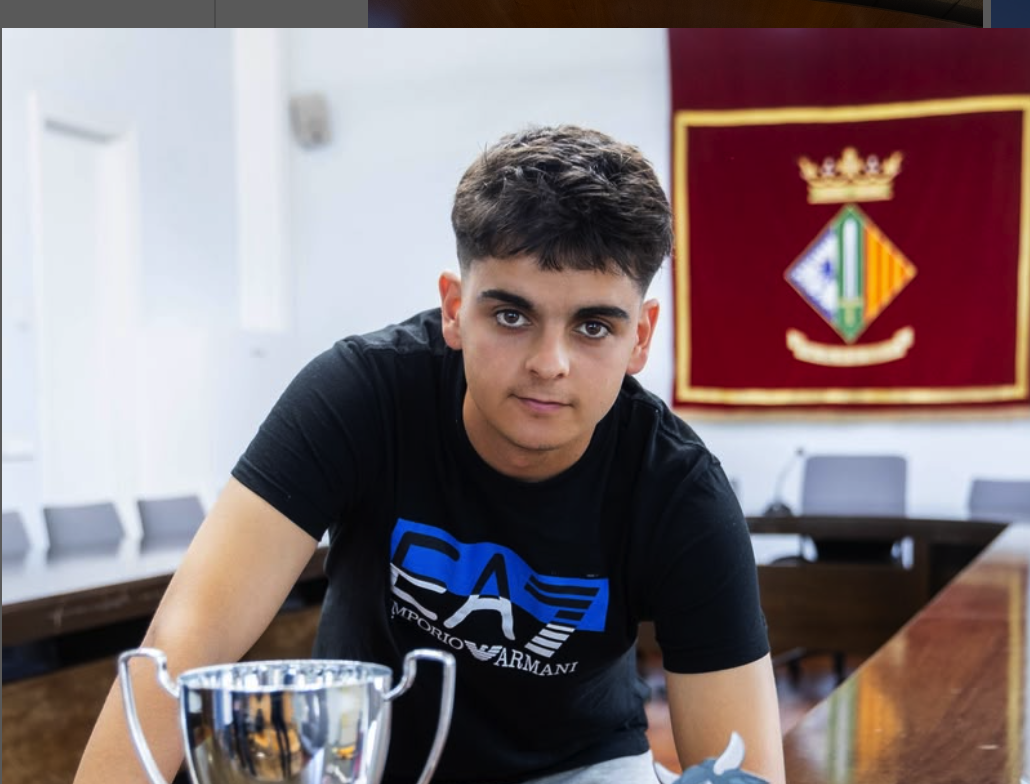 Manel Luque a la sala de plens de l'Ajuntament de Cerdanyola. FOTO: Ajunatment Manel Luque a la sala de plens de l'Ajuntament de Cerdanyola. FOTO: Ajunatment