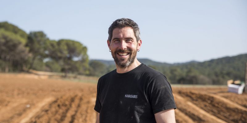 Íñigo Haughey, impulsor del projecte Rabassaires. FOTO: Bernat Millet Íñigo Haughey, impulsor del projecte Rabassaires. FOTO: Bernat Millet