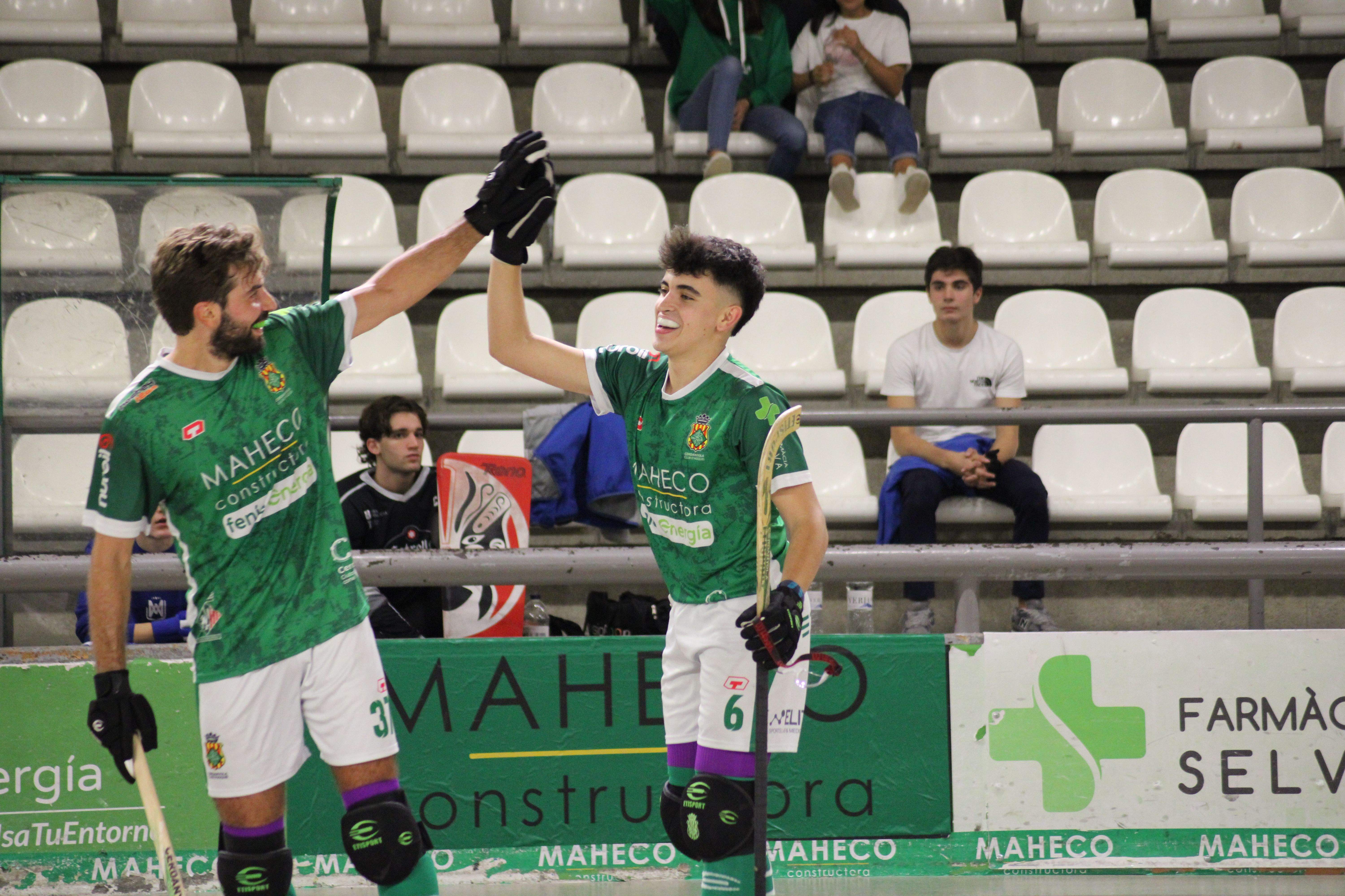 El L’hoquei lluita fins el final FOTO: Club Hoquei Cerdanyola