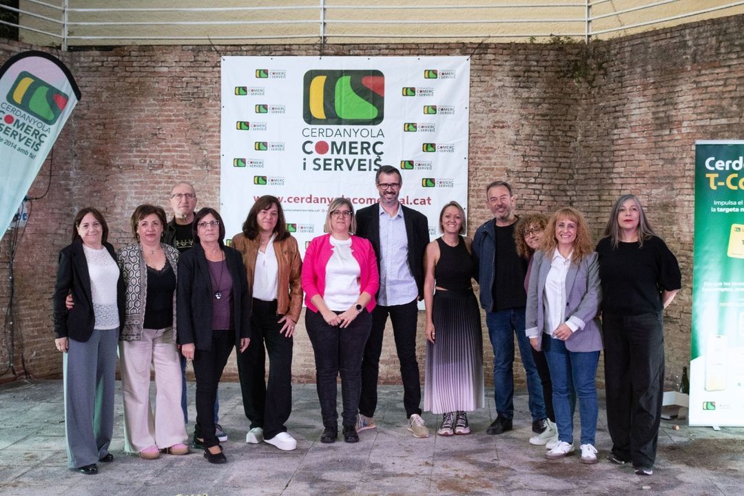 Acte del 10è aniversari de Cerdanyola Comerç i Serveis. FOTO: CCS