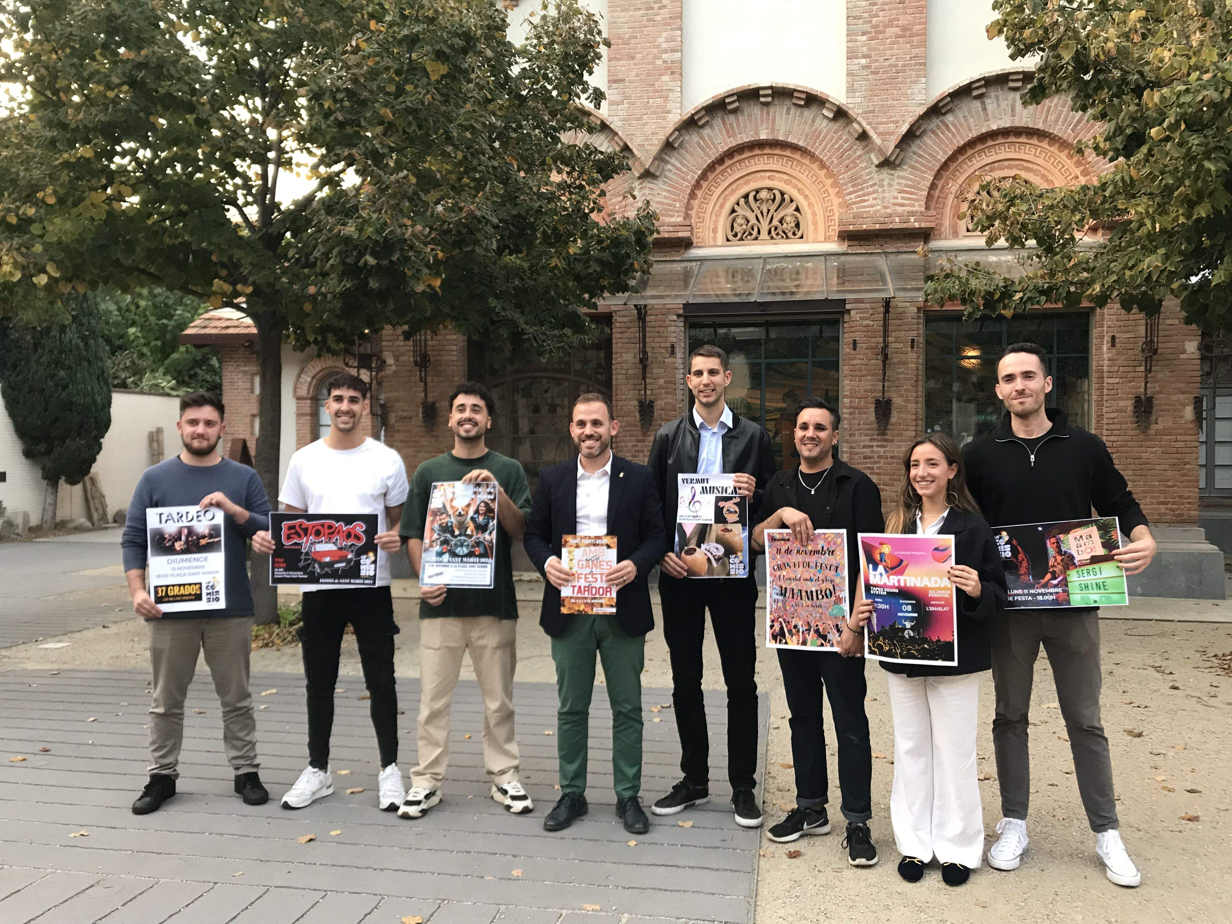 Roda de premsa de la Festa de Sant Martí 2024. FOTO: Guillem Barrera