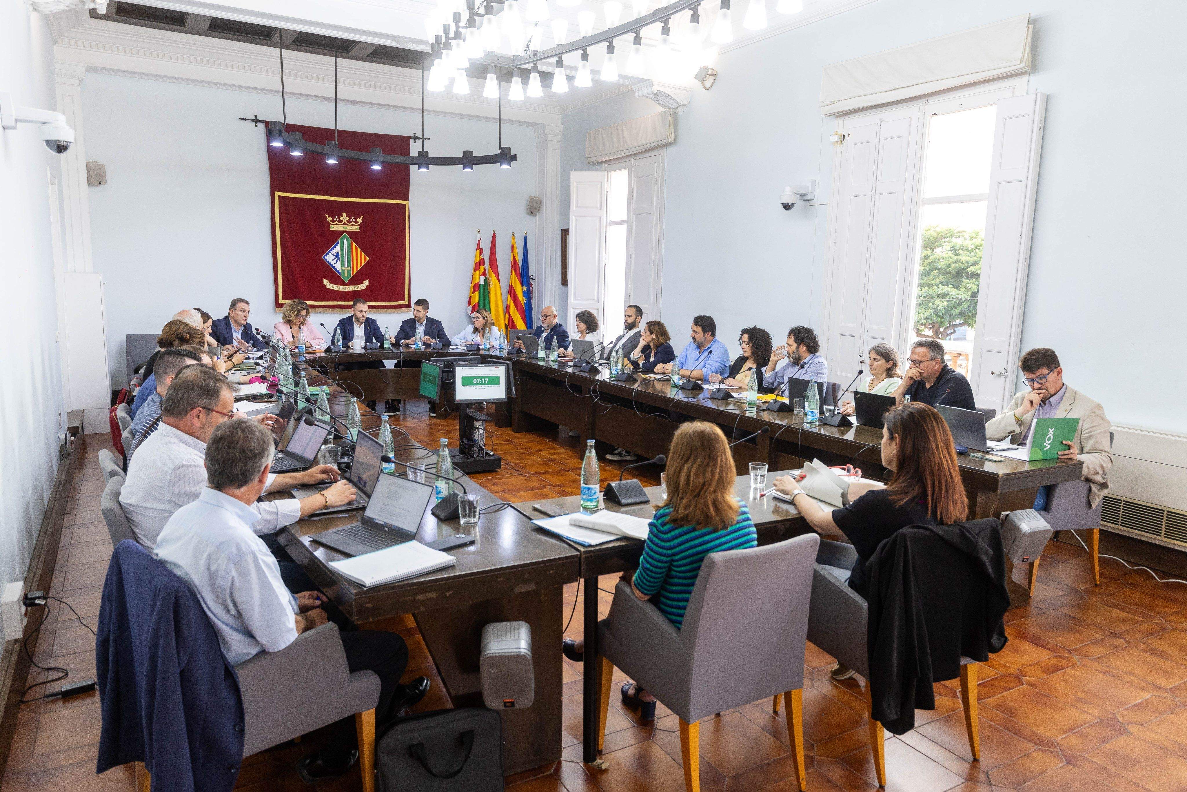 Ple municipal extraordinari del 7 de novembre. FOTO: Ajuntament