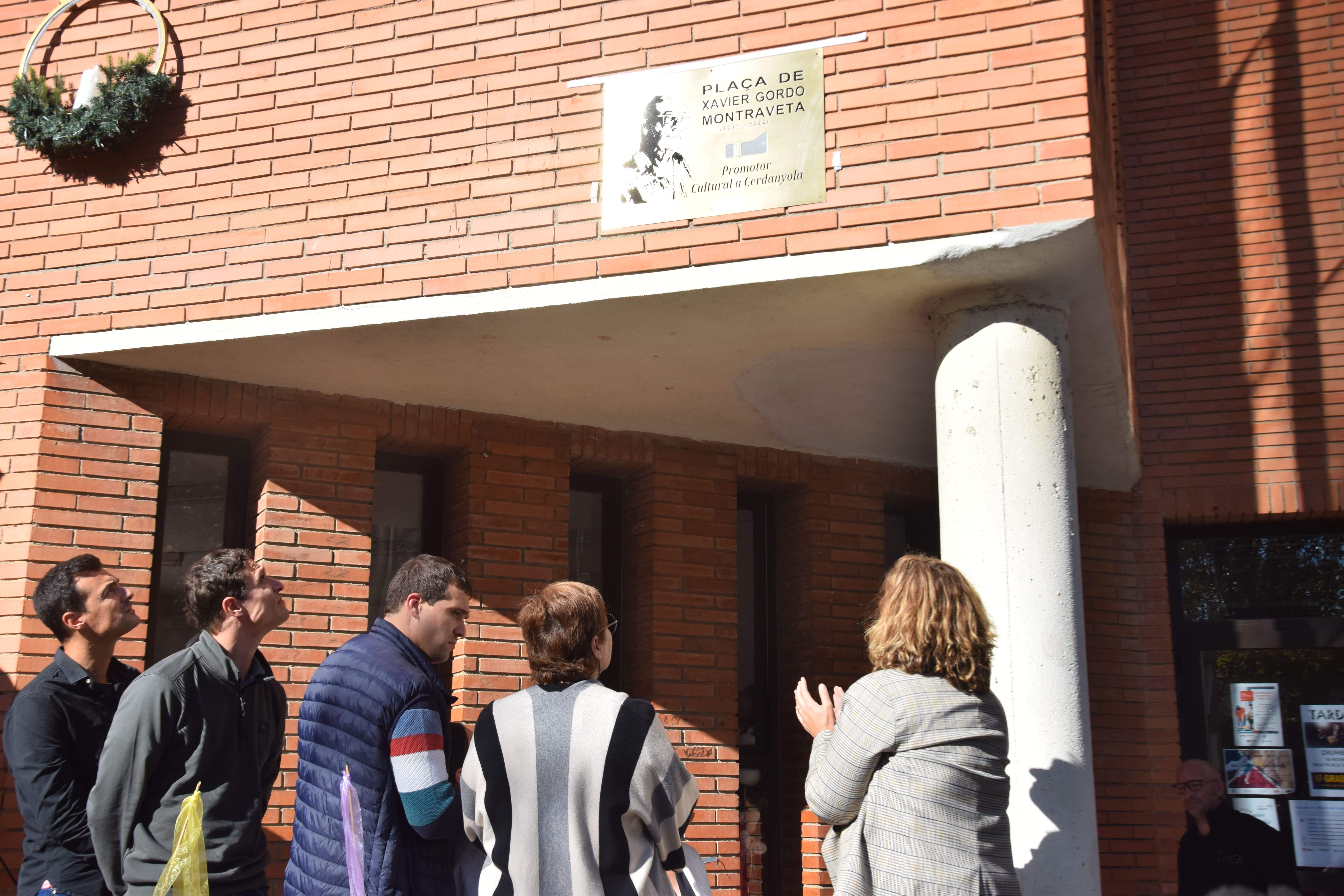 Cerdanyola homenatja a Xavi Gordo. FOTO: Marc Mata 