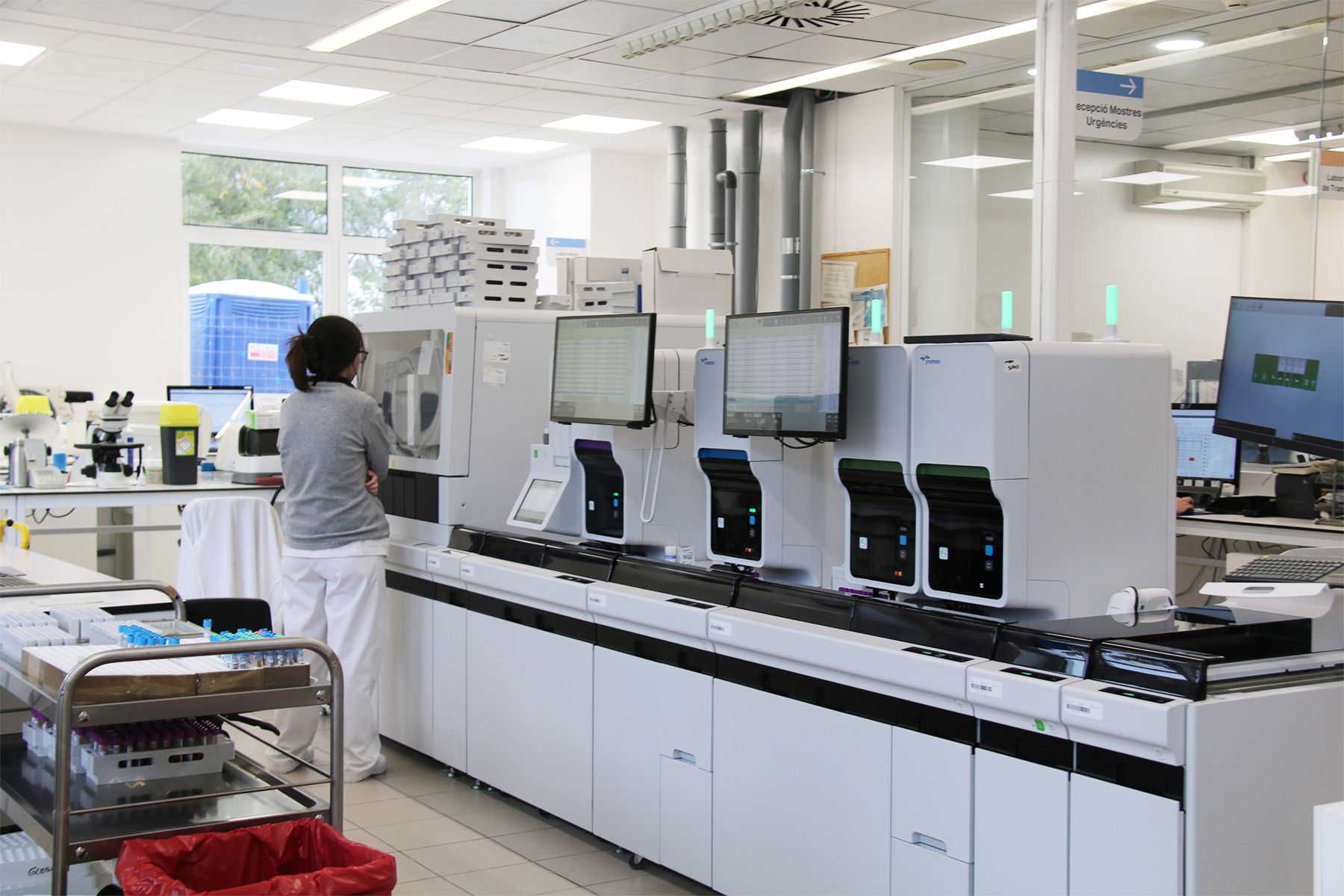 El Parc Taulí estrena nou laboratori. FOTO: Hospital Parc Taulí