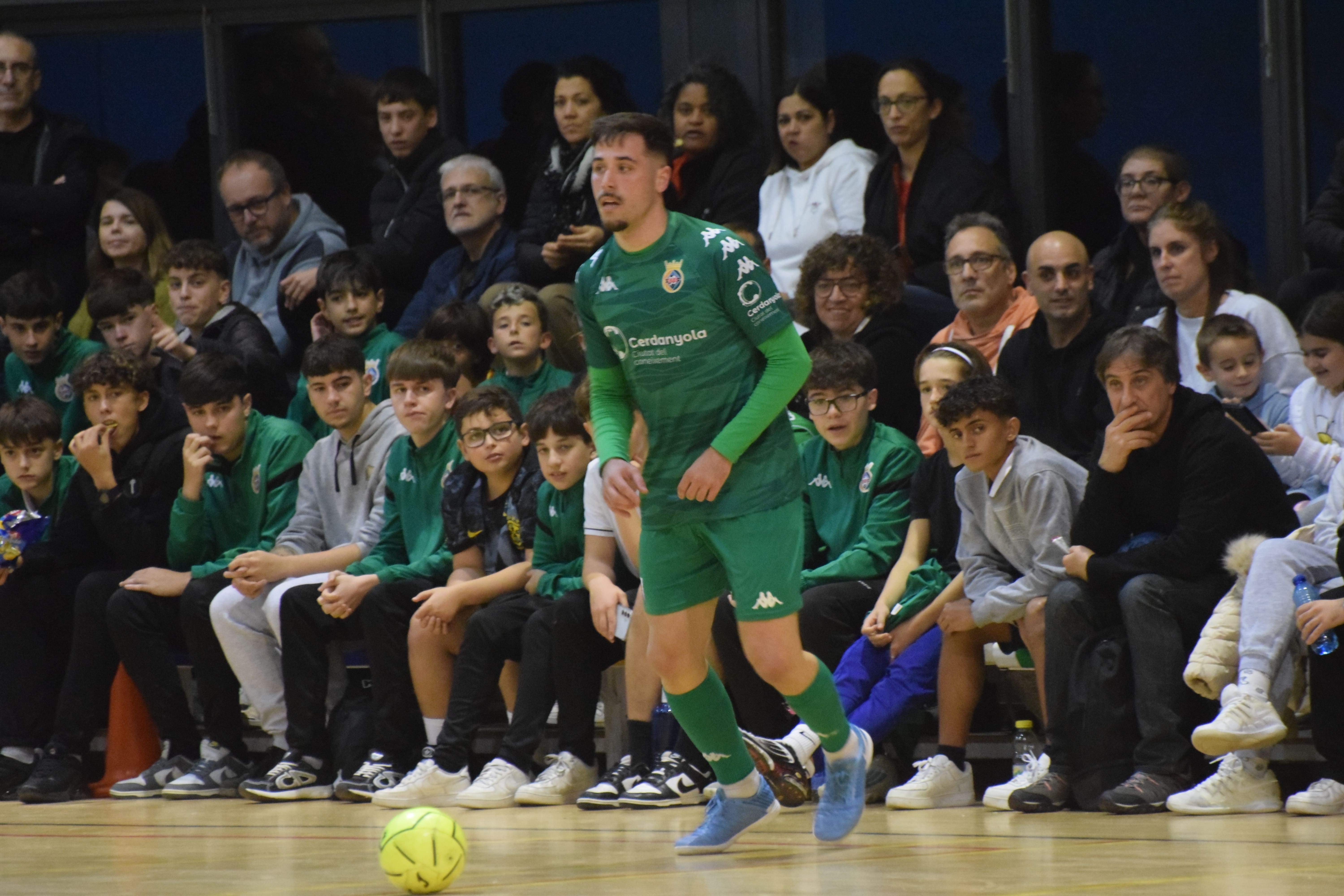 El futsal del Cerdanyola FC empata a les acaballes del partit (2-2) FOTO: Marc Mata