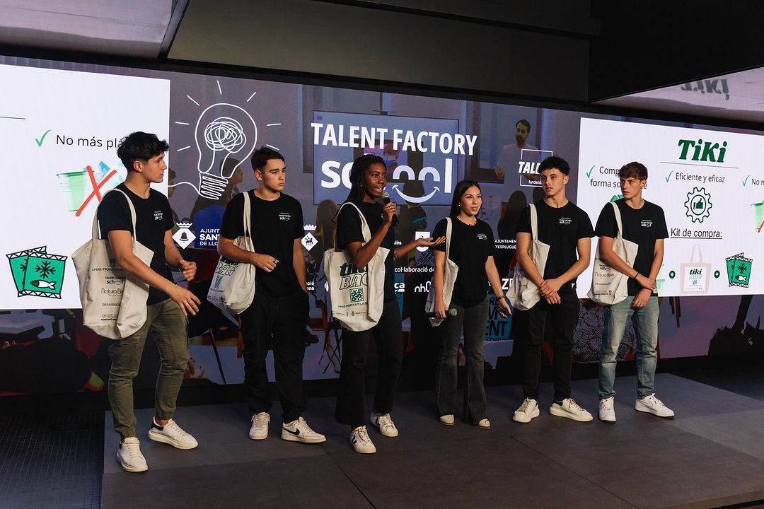 L'equip de Cerdanyola al Talent Factory. FOTO: Ajuntament