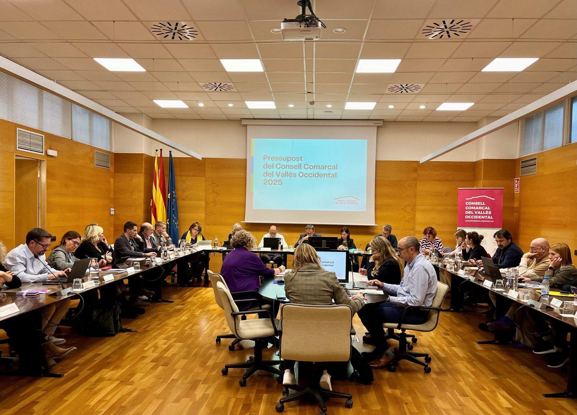 El Consell Comarcal aprova un pressupost de més de 71 milions d'euros per al 2025. FOTO: Consell Comarcal Vallès Occidental