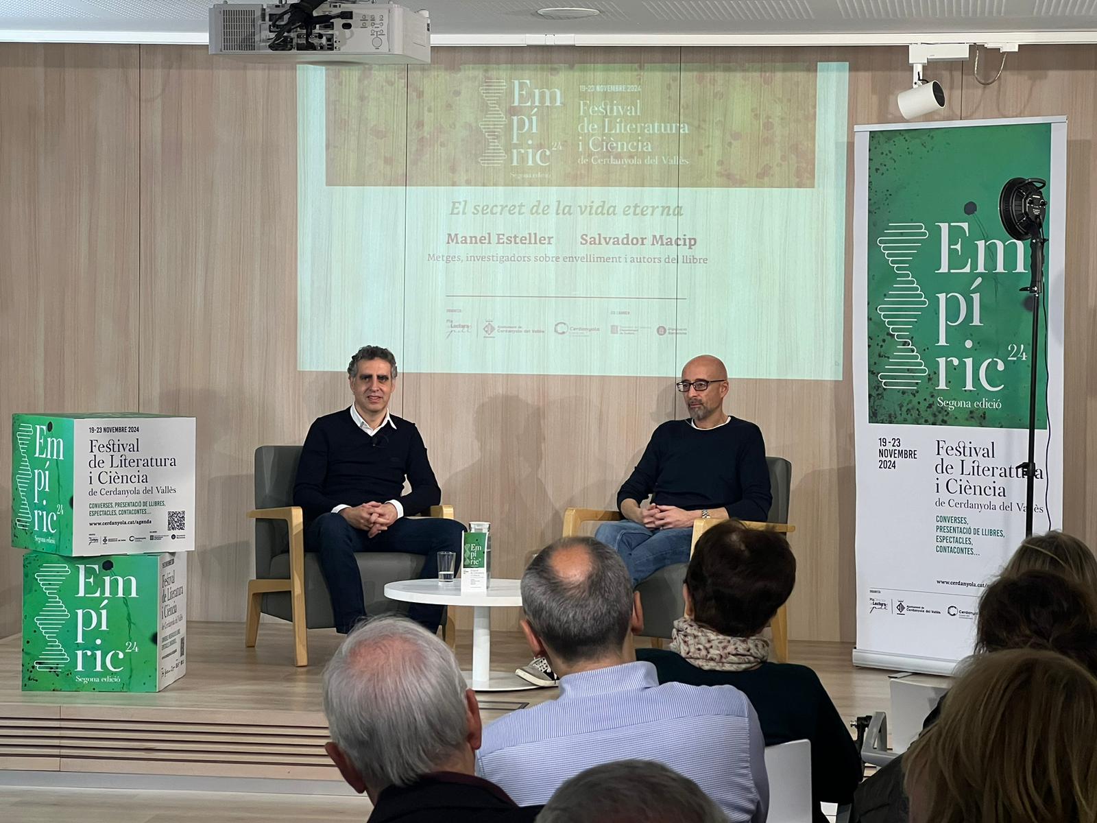 Empíric tanca la seva segona edició amb diverses xerrades a la Biblioteca Central. FOTO: Marc Mata 