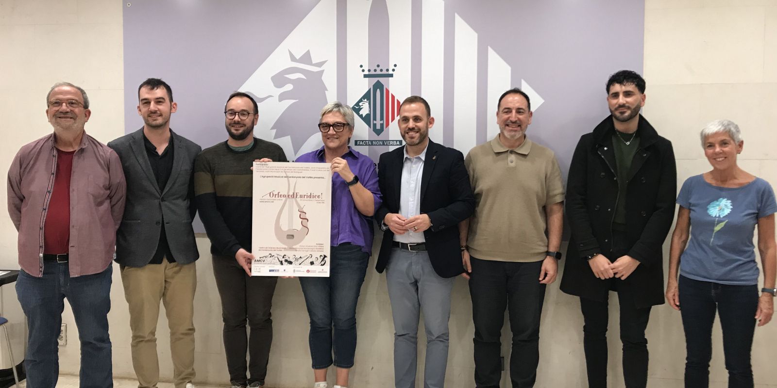 Acte de presentació de l'òpera 'Orfeo ed Eurídice'. FOTO: Guillem Barrera