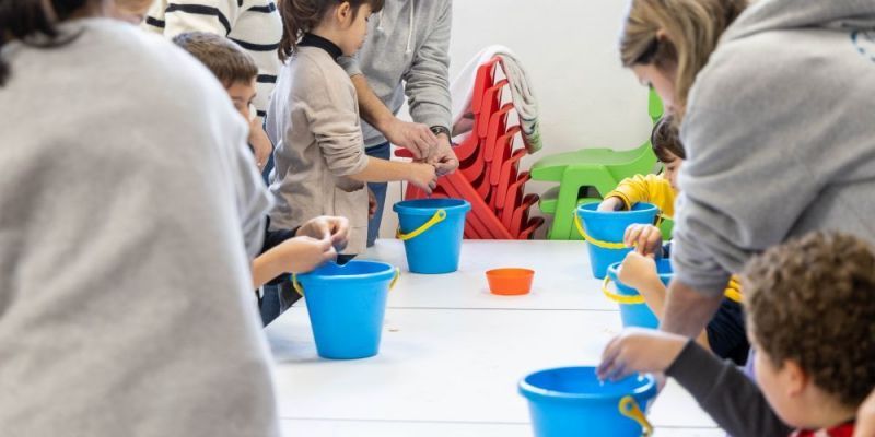 Tallers a l'Espai Infantil. FOTO: Ajuntament de Cerdanyola
