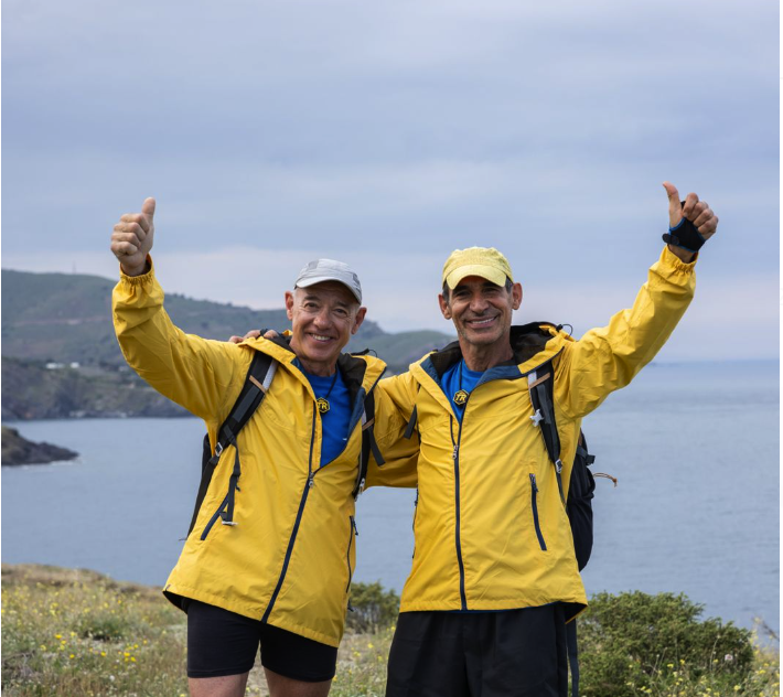 El Joan i el Xavi durant La Travessa. FOTO: La Travessa