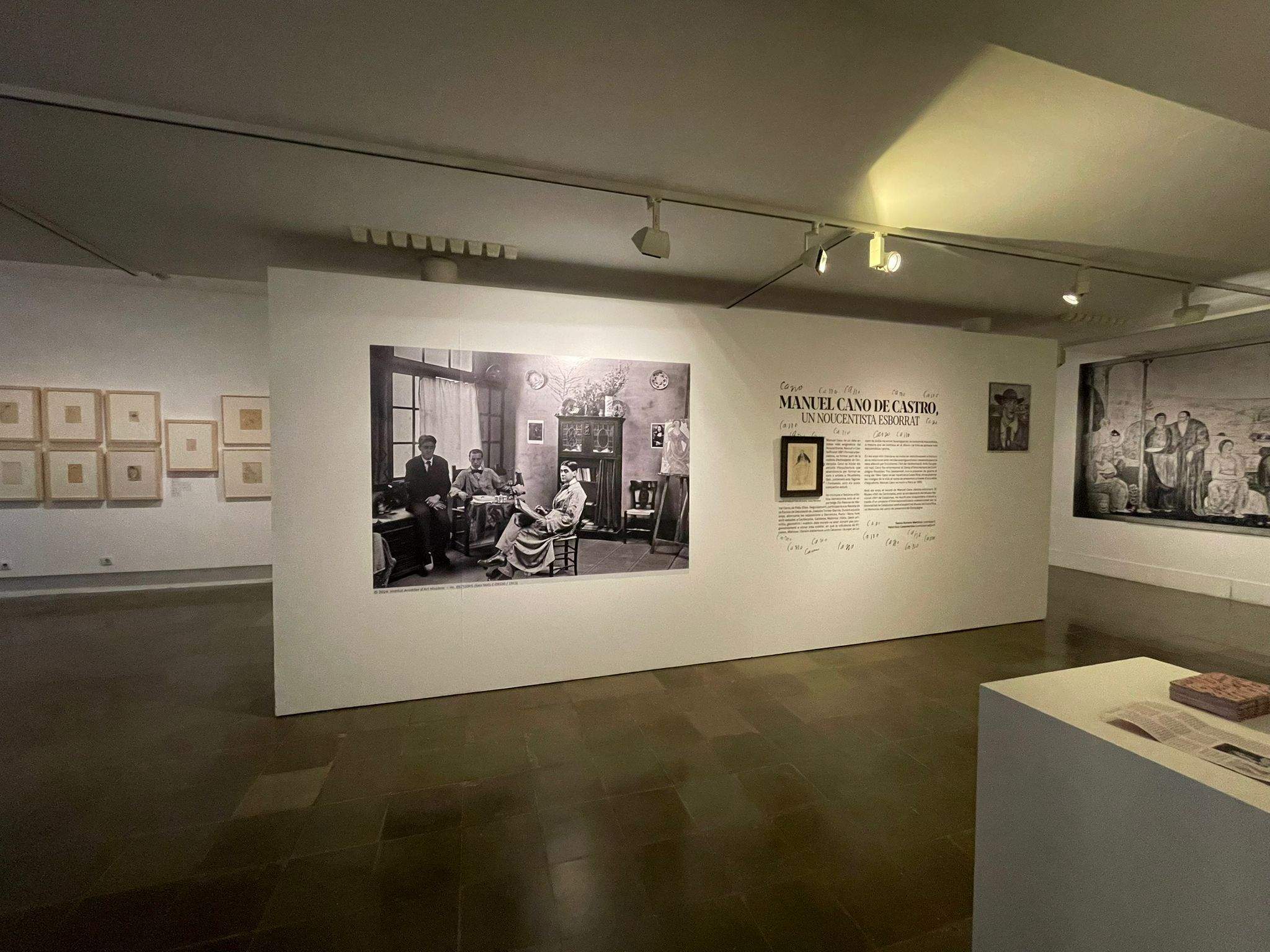 Exposició “Manuel Cano de Castro. Un noucentista esborrat” al MAC. FOTO: Cedida