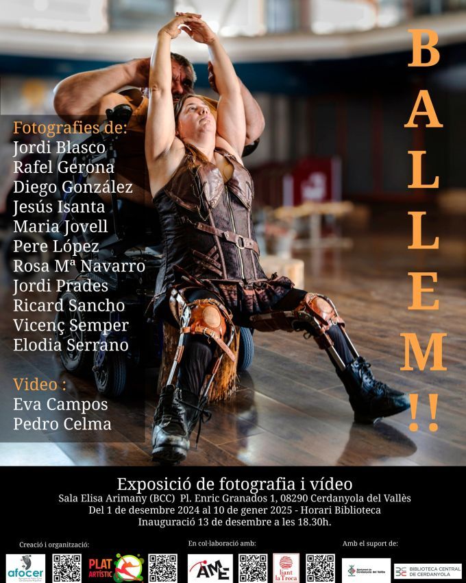 Cartell de l'exposició 'BALLEM!' Cartell de l'exposició 'BALLEM!'