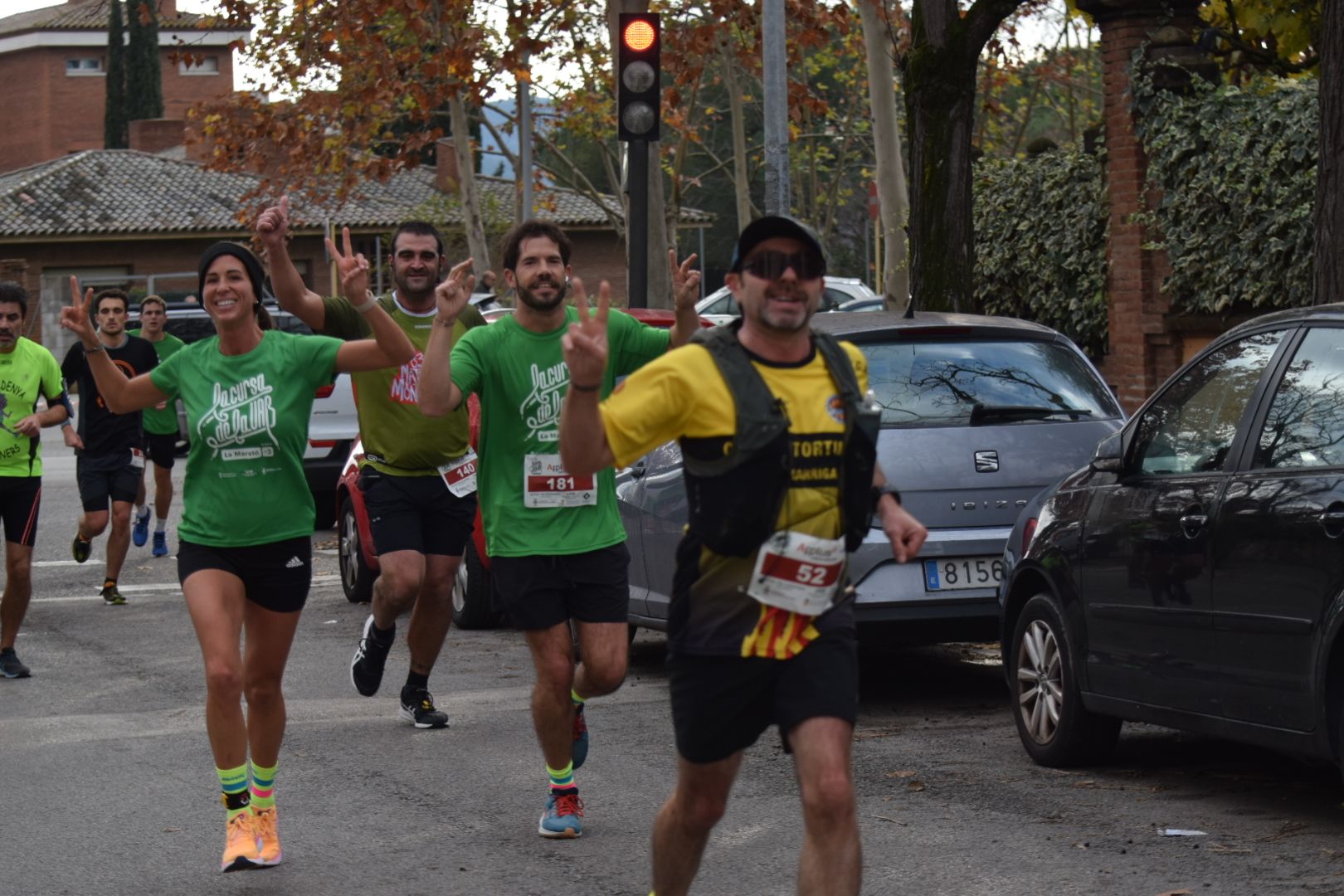 La XIII Cursa solidària de la UAB en suport a La Marató de 3Cat passa per Cerdanyola. FOTO: Marc Mata 