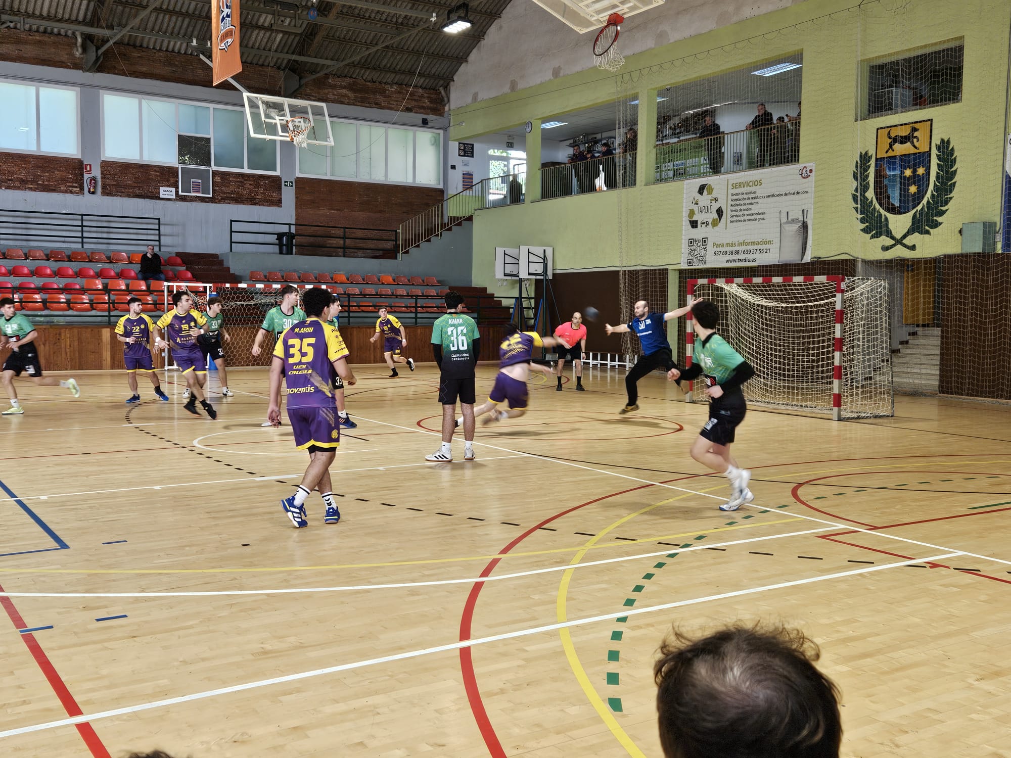 Partit entre el CH Calella i el CH Cerdanyola. FOTO: Cedida