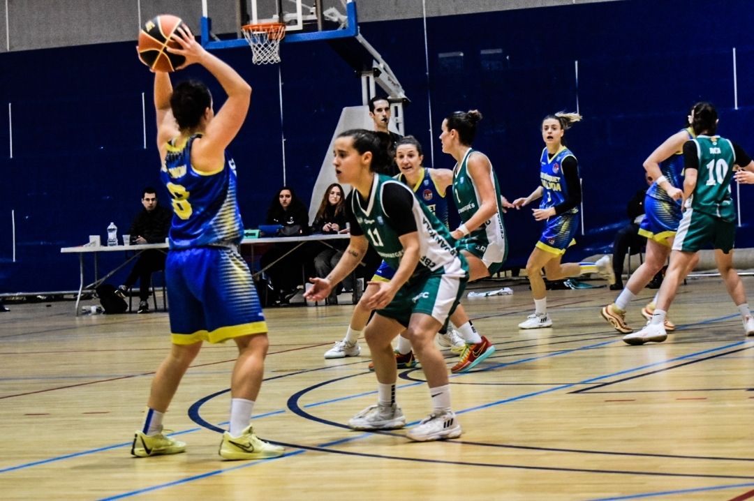 El primer equip del CBF Cerdanyola tanca l'any amb victòria. FOTO: Marc Mata